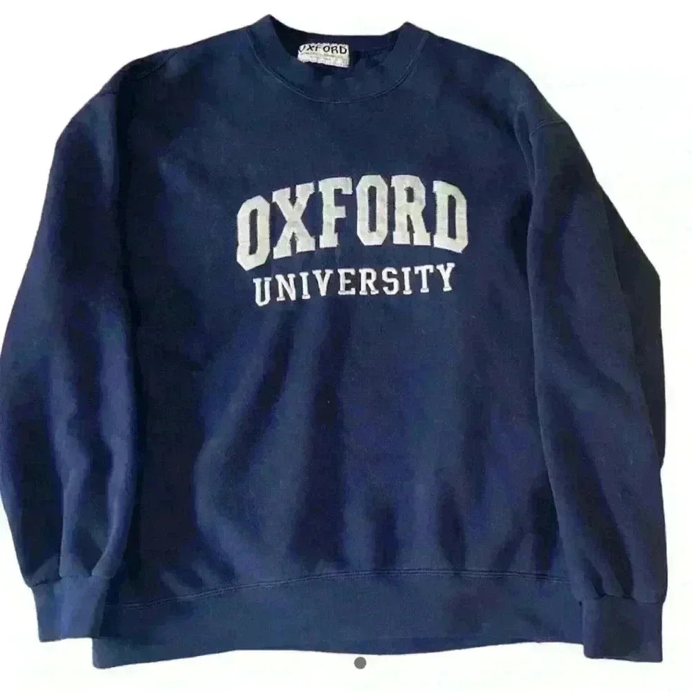 90s Vintage Stitched Oxford University crewneck